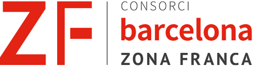 Logotipo del Consorci Barcelona Zona Franca. Click para ir a su página de inicio